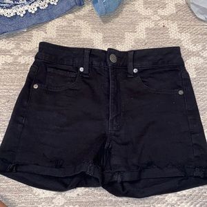 Black shorts